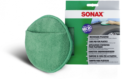 SONAX 417200 gąbka do czyszczenia plastików okrągła zielona