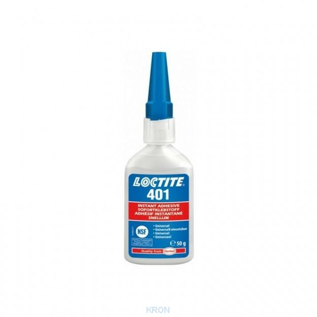 LOCTITE 401 50G - błyskawiczny klej cyjanoakrylowy