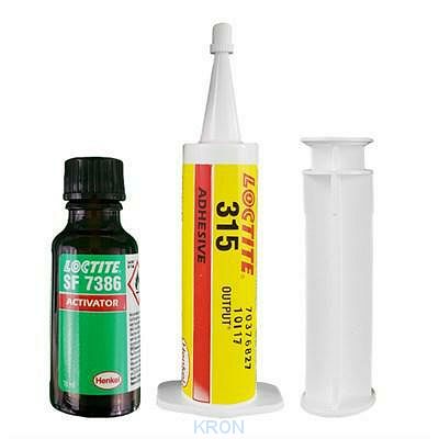 315 LOCTITE KLEJ 25ML + AKTYW. 7386 18ML