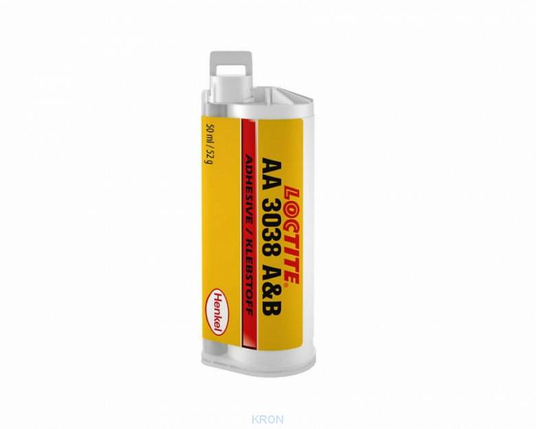 LOCTITE AA 3038 50 ml - dwuskładnikowy klej akrylowy do klejenia poliolefin