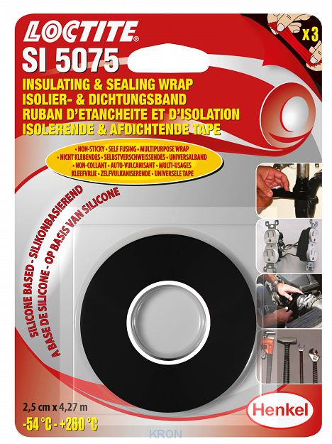 5075 LOCTITE TAŚMA IZOLAC. 2,5CMX4,27MB BLACK