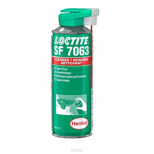 LOCTITE SF 7063 400ML SPRAY - środek odtłuszczający do tworzyw i metali