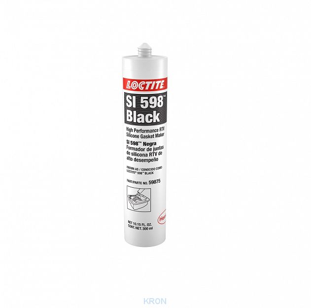 LOCTITE SI 598 BK 300ml - silikon olejoodporny