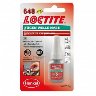 LOCTITE 648 5ml - mocowanie części współosiowych