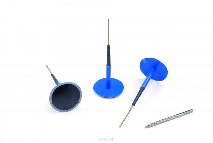 KOŁKI DO NAPRAWY OPON Z ŁATKĄ 4,5MM TECH