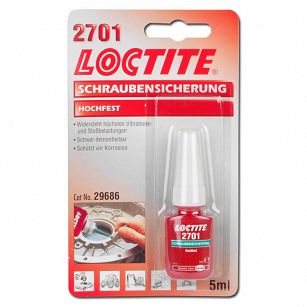 LOCTITE 2701 5ml - zabezpieczanie połączeń gwintowych