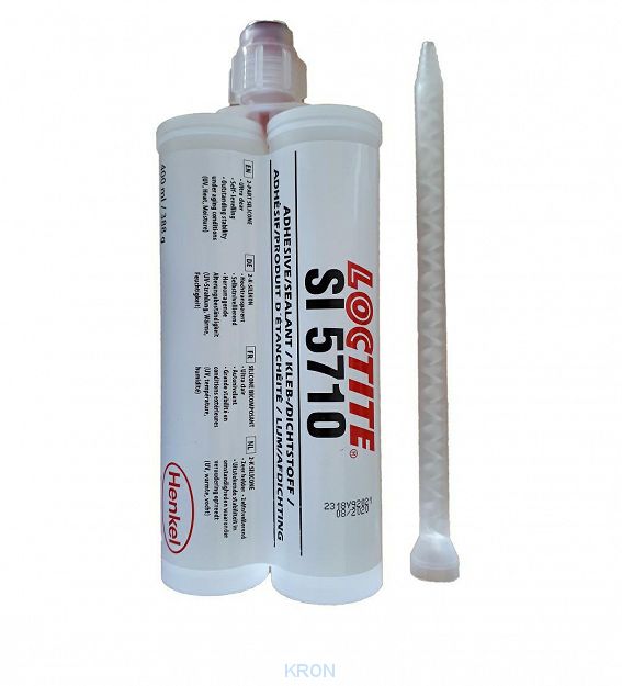 LOCTITE SI 5710 400ML PRZEZROCZYSTY SILIKON DO ZALEWANIA DIOD LED 