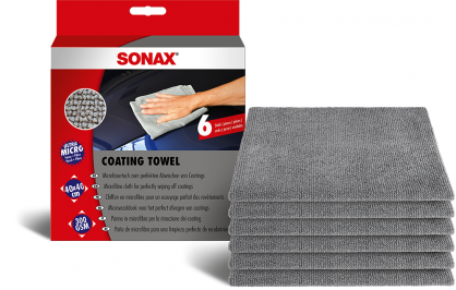 SONAX MIKROFIBRA 40x40 6szt. - COATING TOWEL