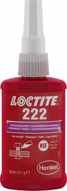 222 LOCTITE 50ML zabezpieczanie połączeń gwintowych