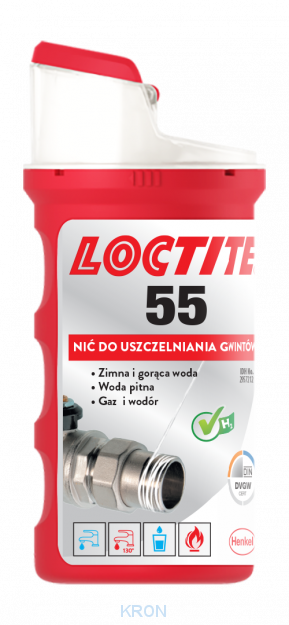 LOCTITE 55 160m nić do uszczelniania gwintów