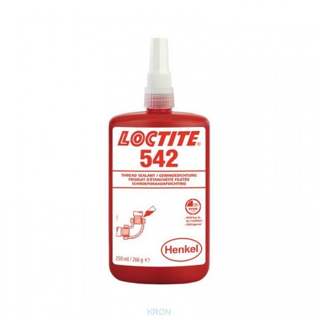 LOCTITE 542 250ML - uszczelniacz połączeń gwintowych