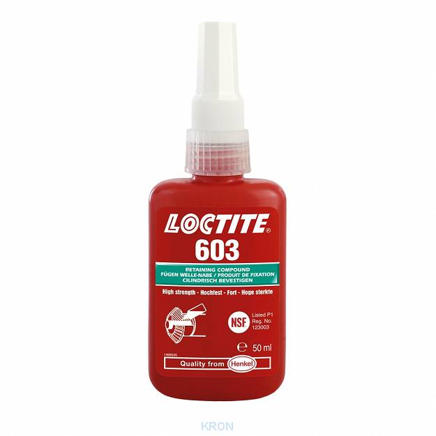 LOCTITE 603  50ML - mocowanie części współosiowych